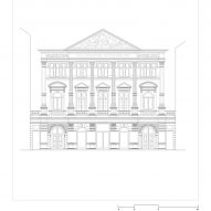 Elevation of National Holocaust Museum by Office Winhov