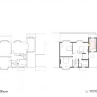 First floor plan of Dulwich House by Proctor & Shaw