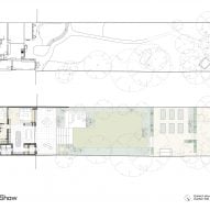 Site plan of Dulwich House by Proctor & Shaw