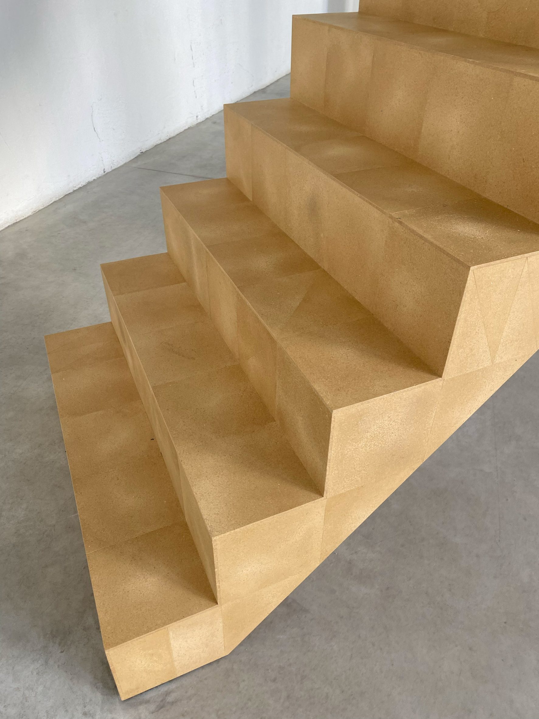 Tile-clad staircase by Dzek