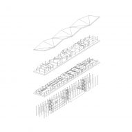 Isometric of Floating Hotel by More Architecture