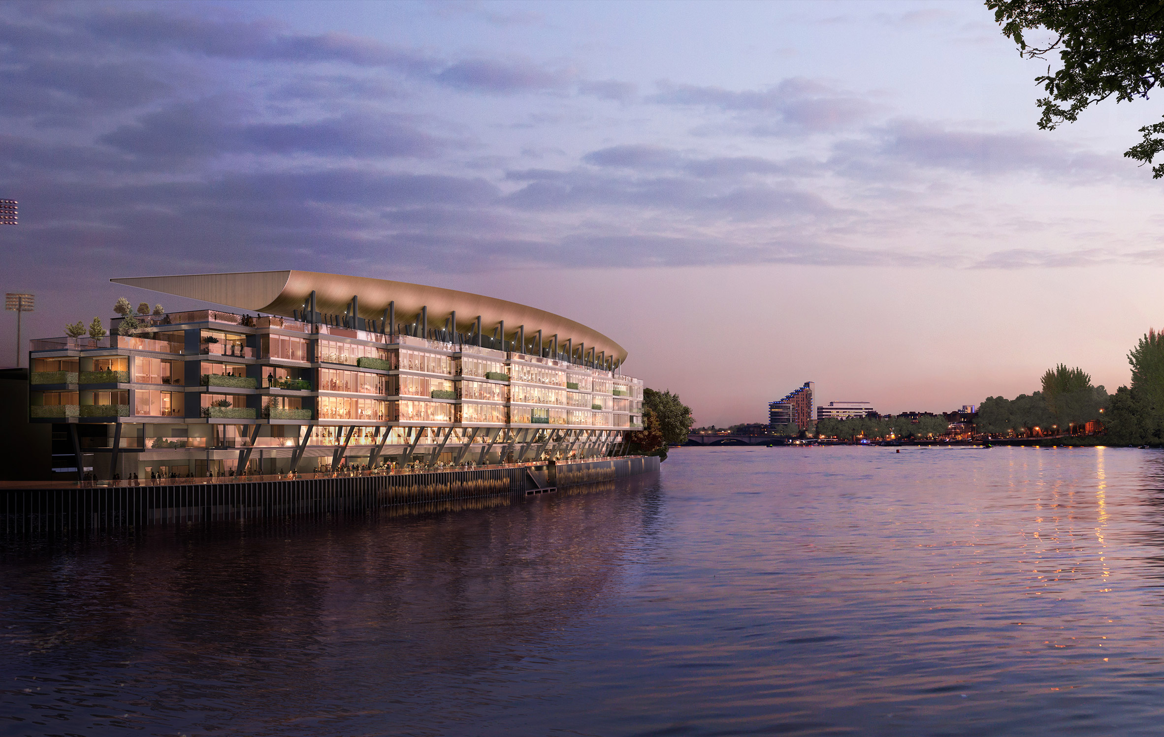 Populous is designing Fulham FC's Riverside Stand