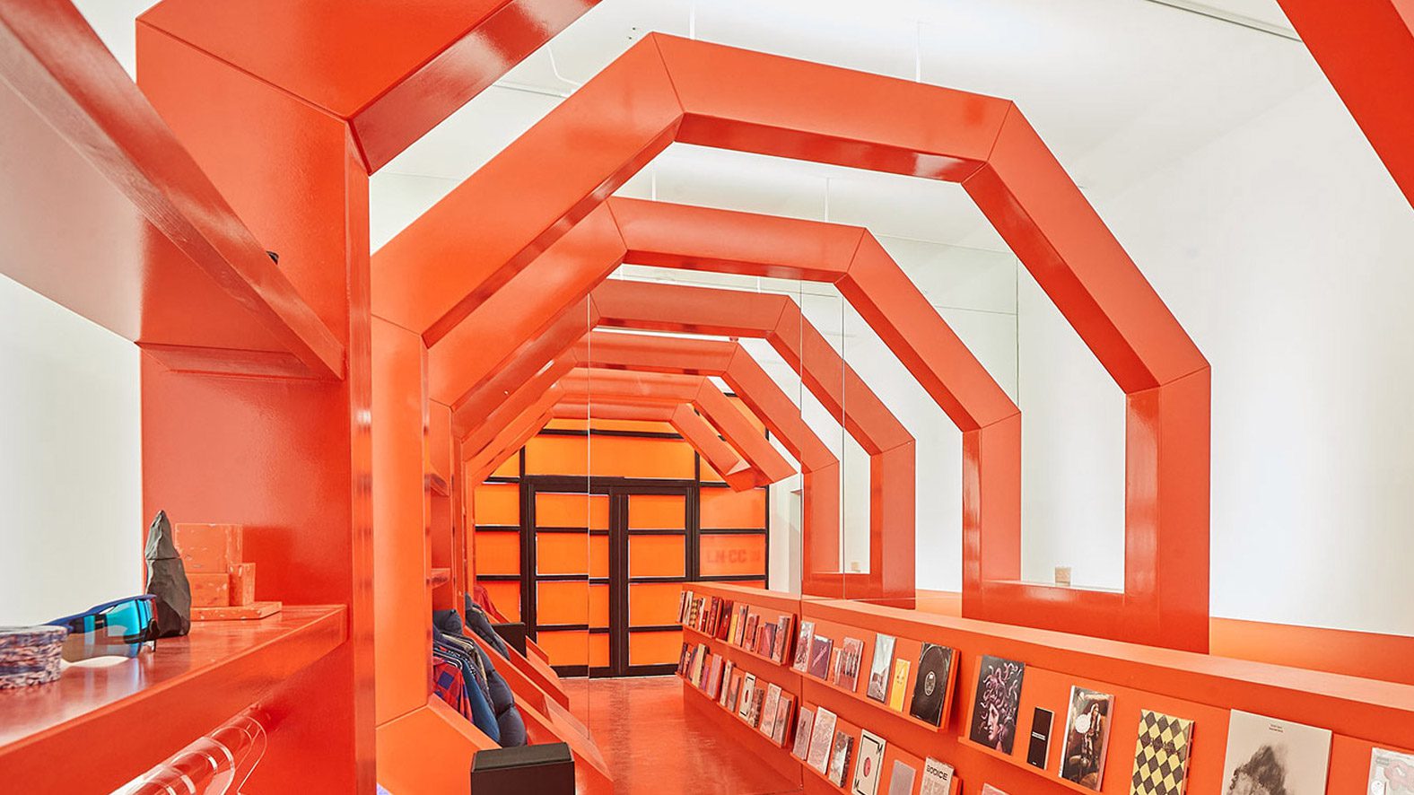 Gary Card redesigns LN-CC store with orange tunnel and LED-lit club - Vimarsana News