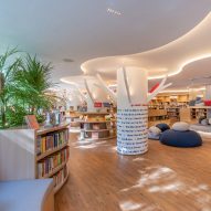MAB3 and Zénite create forest of books for a Brazilian library