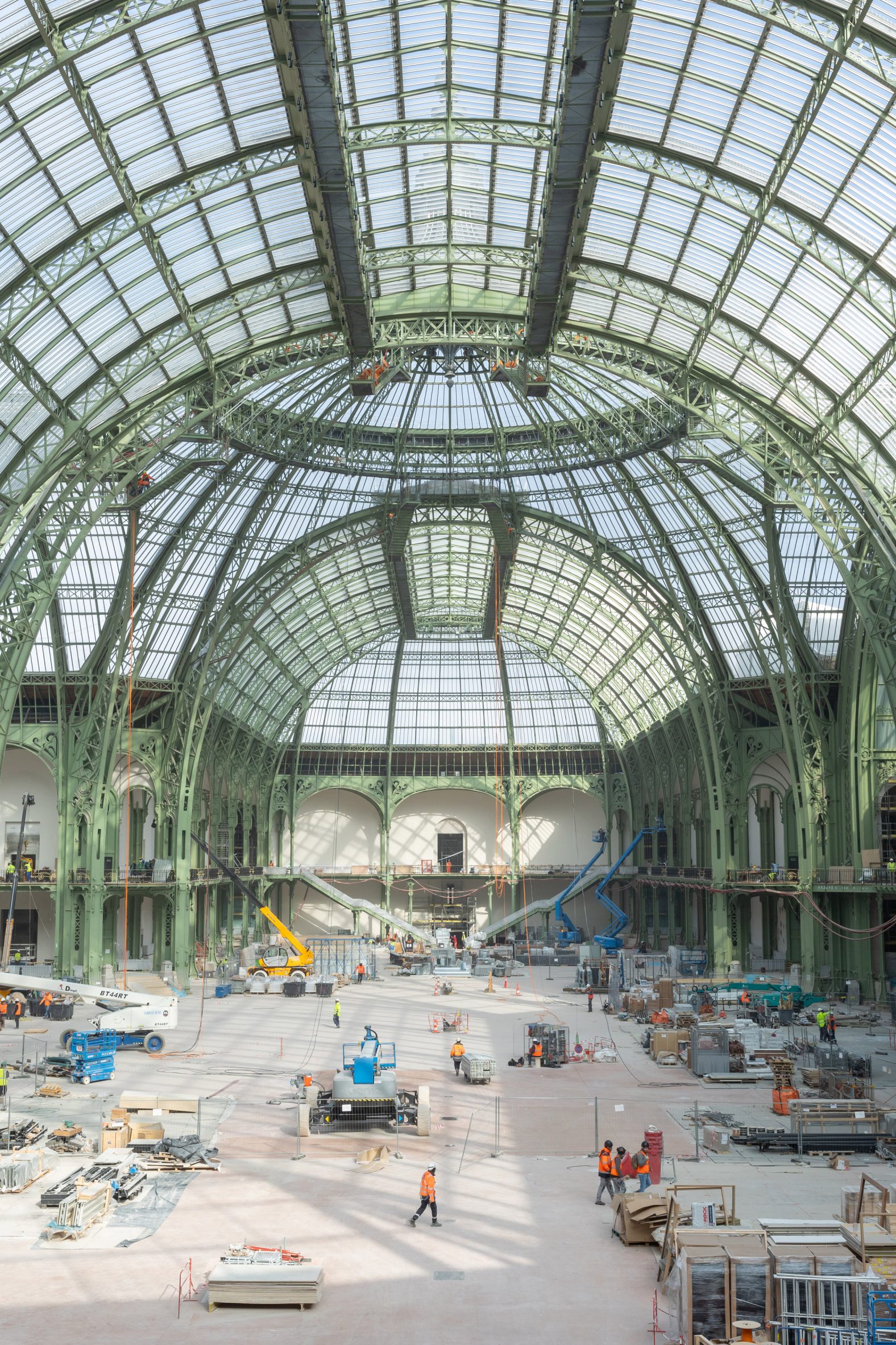The nave of the Grand Palais in Paris