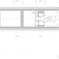 Floorplan of Vipp Cold Hawaii Guesthouse by Hahn Lavsen in Denmark