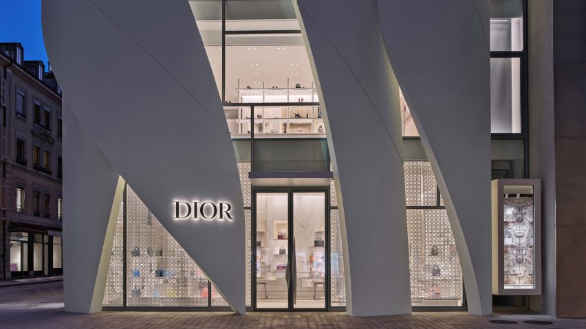 Dior flagship store in Geneva by Christian de Portzamparc