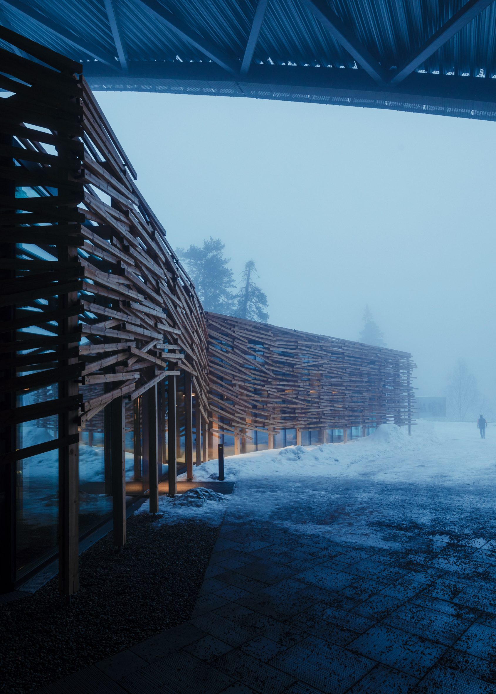 Holmenkollen ski museum extension in Oslo by Snøhetta