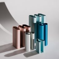 Shane Schneck vases for Hydro's 100R aluminium exhibition