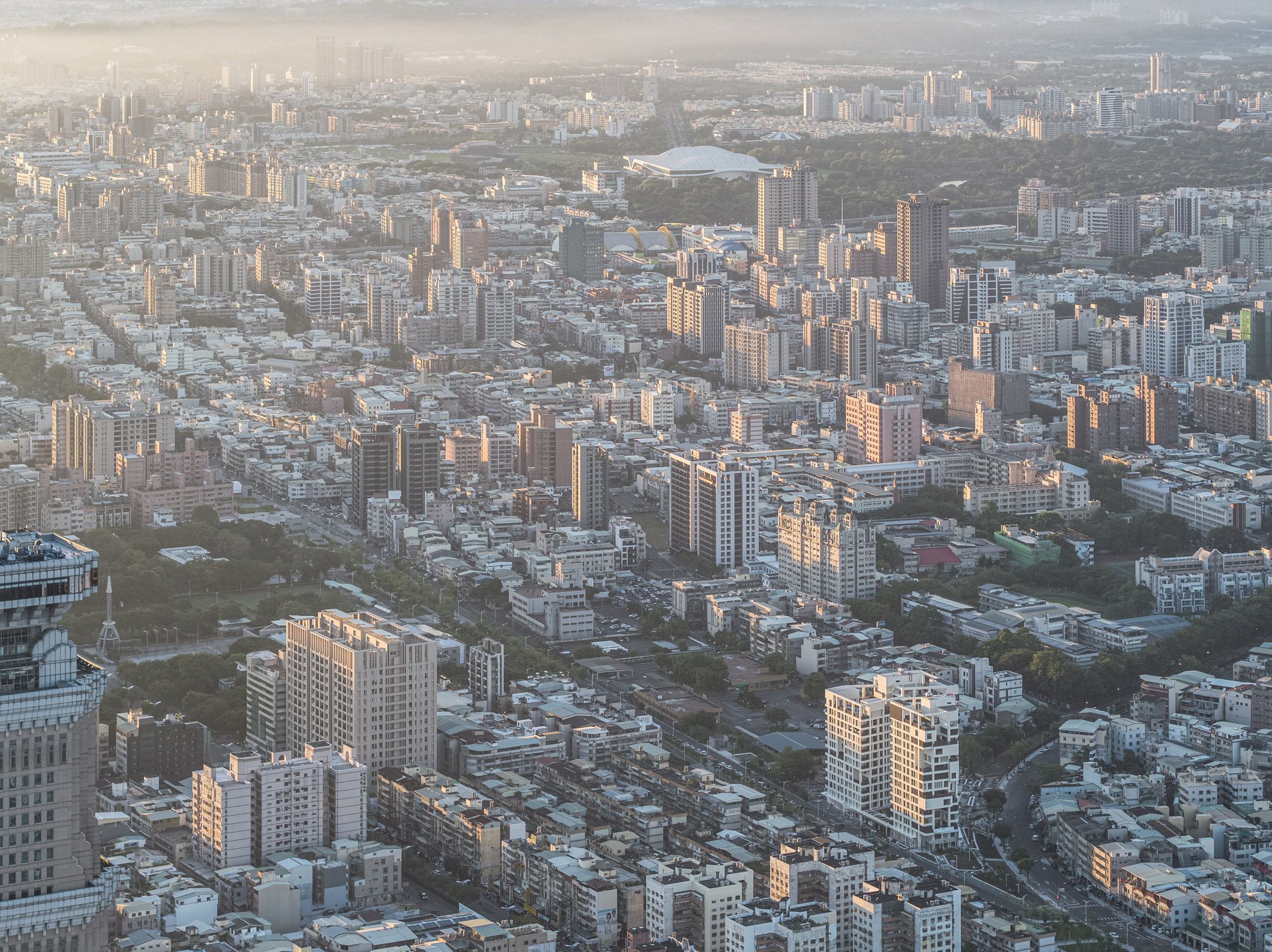 Aerial shot of Kaohsiung