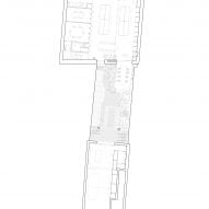Plan drawing of L'Atelier by A6A
