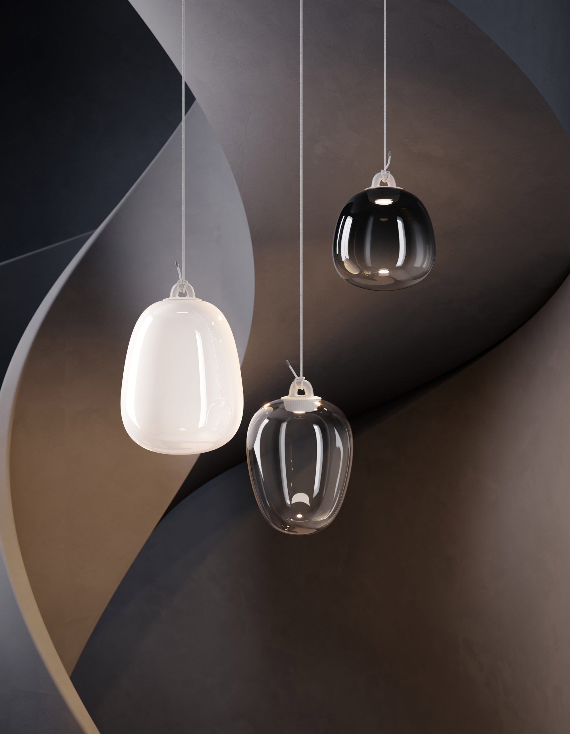 Oblò pendant light by Paola Navone for Lodes