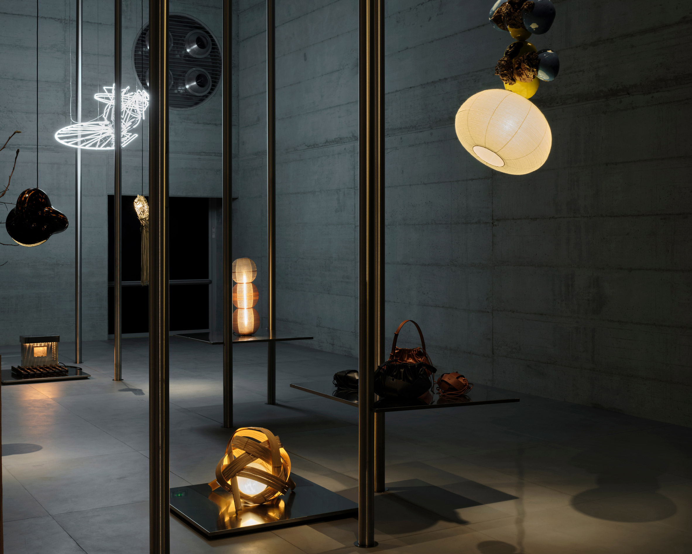 Lamps curated by Loewe