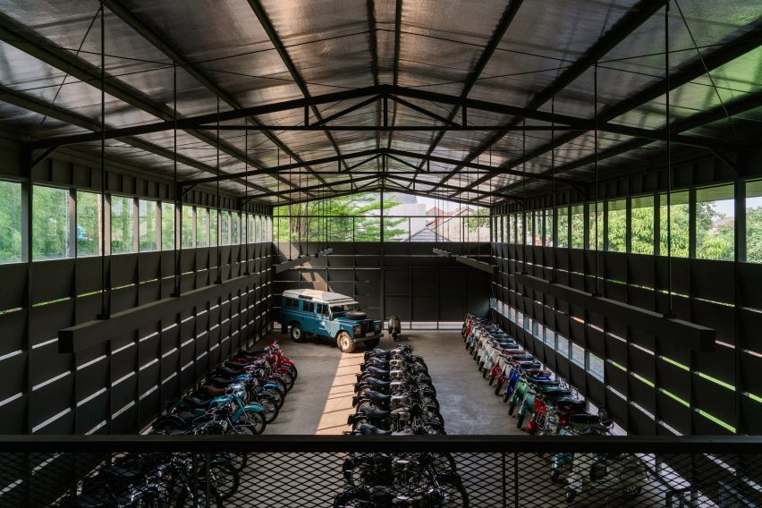 Interior view of shed by Dhaniē & Sal