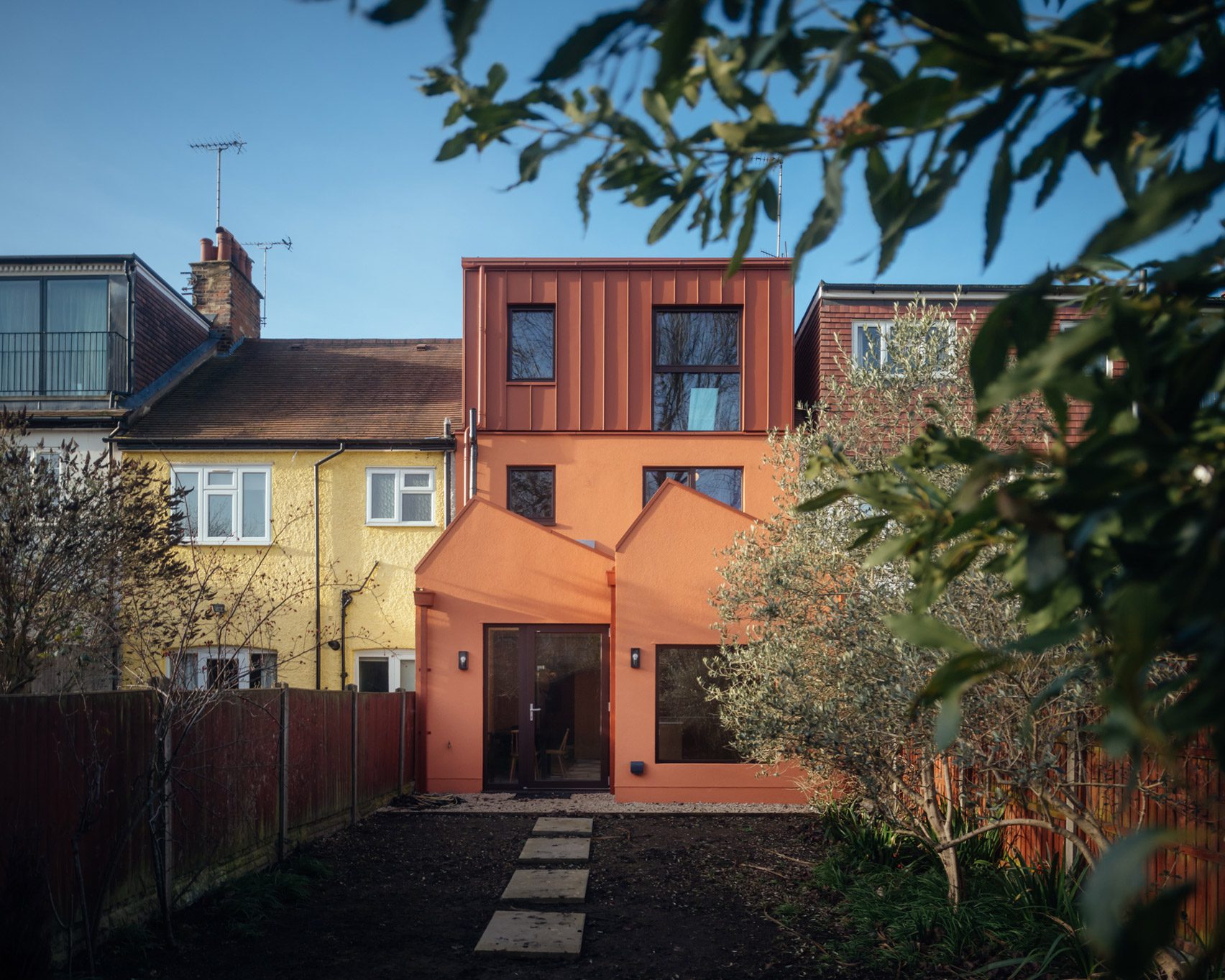 Rear elevation of Mid Terrace Dream by Collective Works