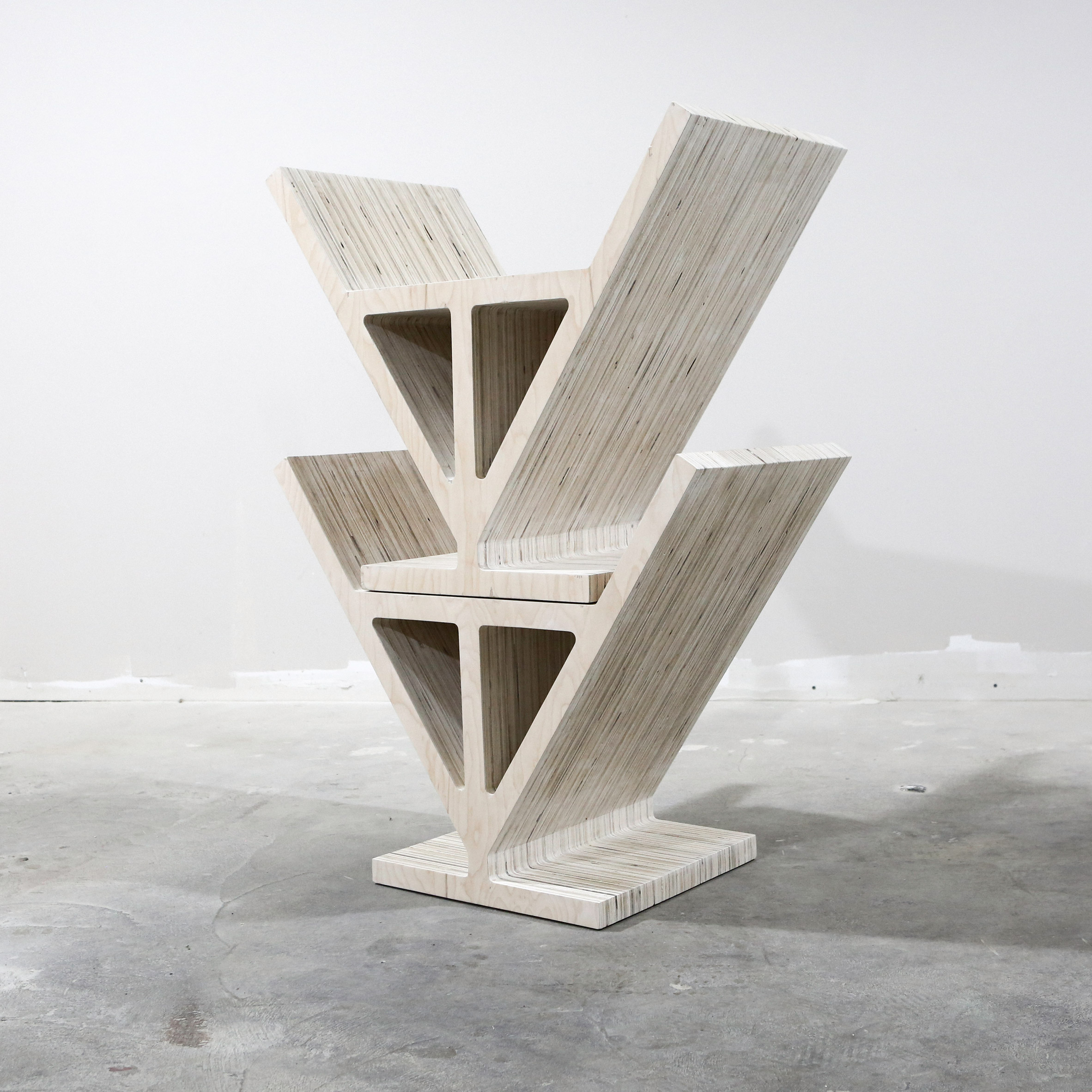 Euclid Stool by Limbo Accra, referencing West African symbolism