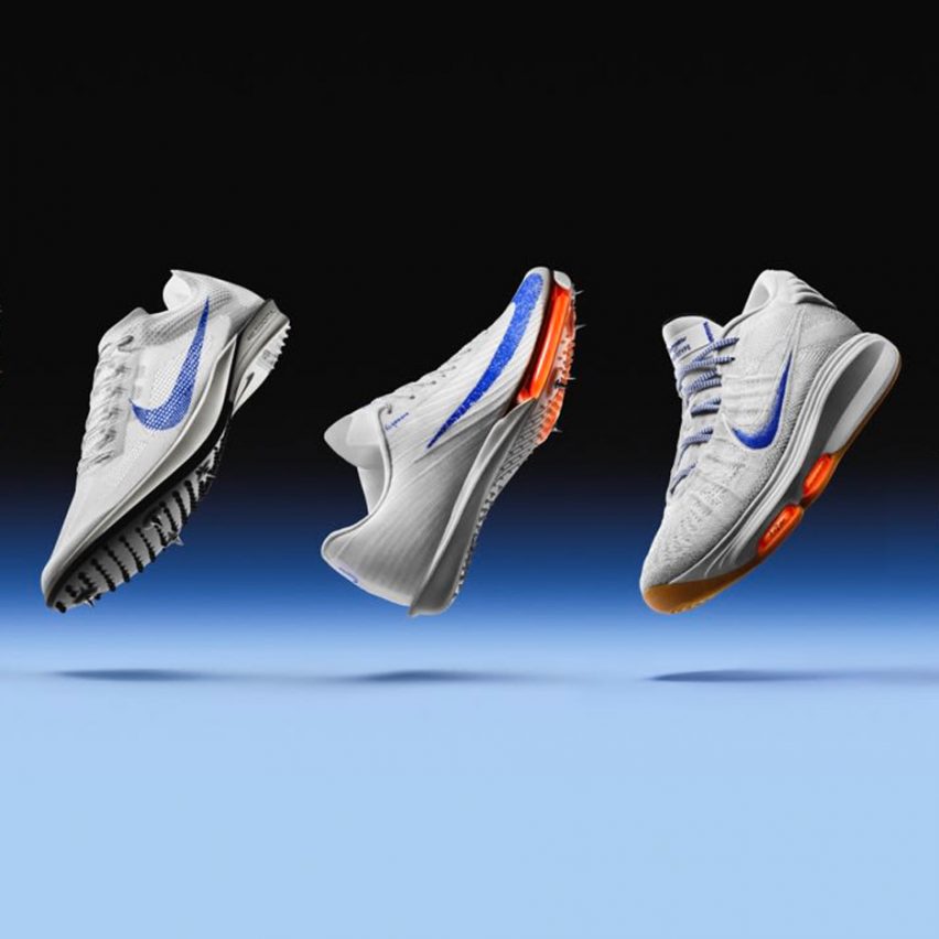 Three shoes from the Nike Air Blueprint pack