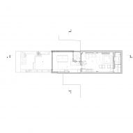 Floor plan of Oasis house by Unknown Works