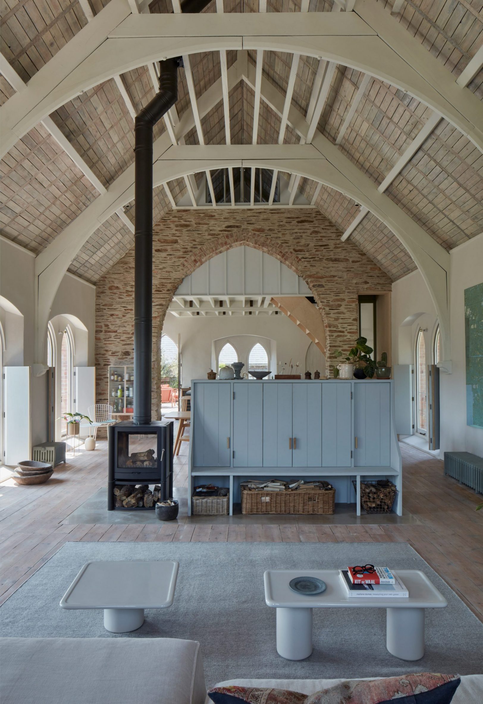 Old chapel conversion Devon interiors 