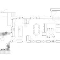 First floor plan of Old Chapel by Tuckey Design Studio