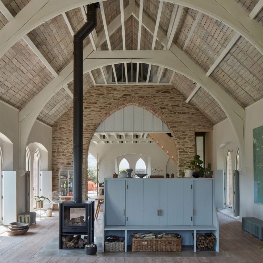 Tuckey Design Studio restores original character of Old Chapel in Devon