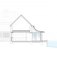 Section of Old Rectory Farm by Alexander Hills Architects