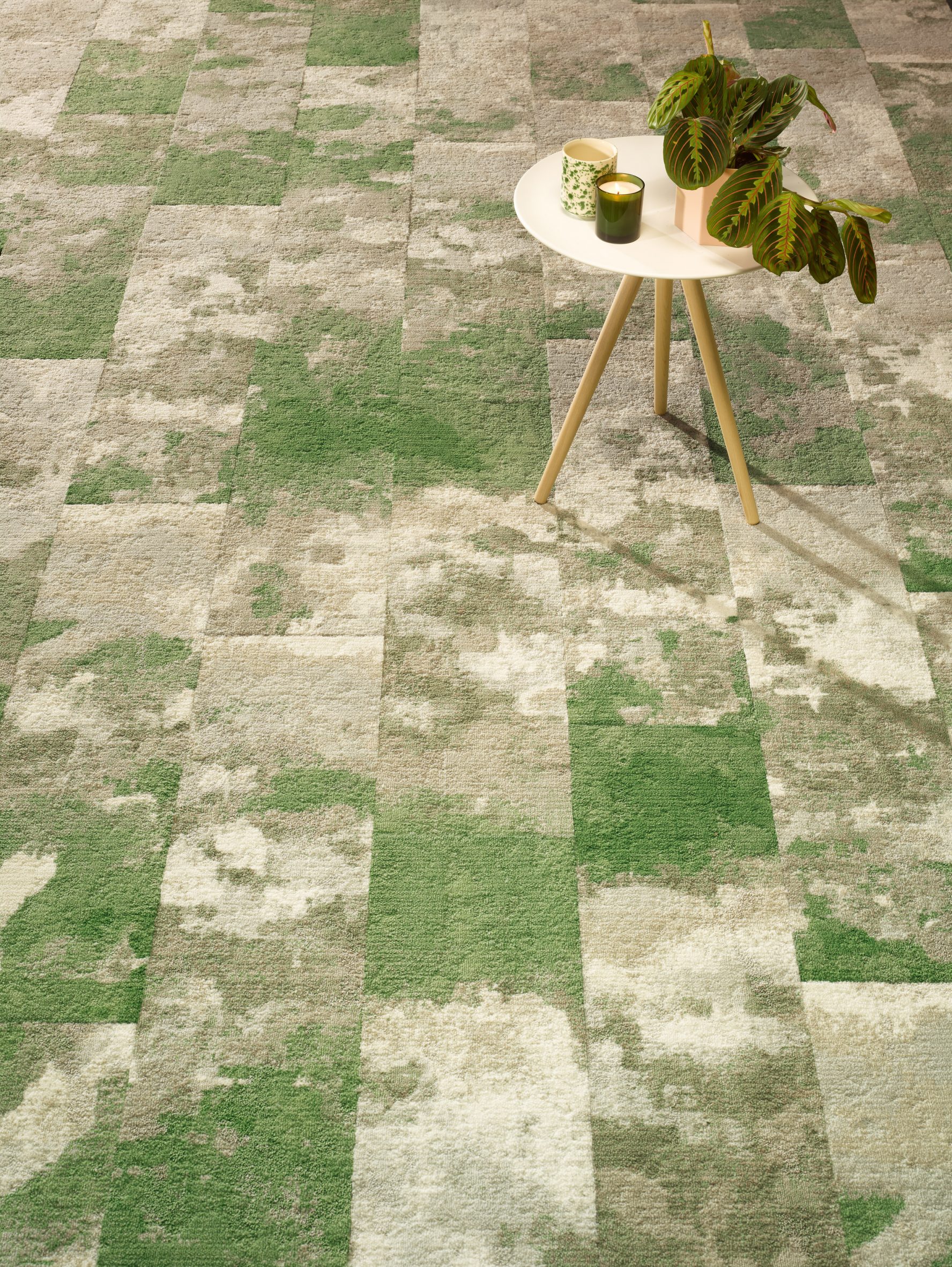 Painted Garden flooring by Milliken