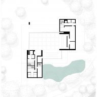 Floor plan of Pavilion in the Garden by Spaceworkers