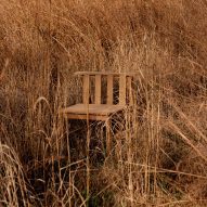 Chair in field