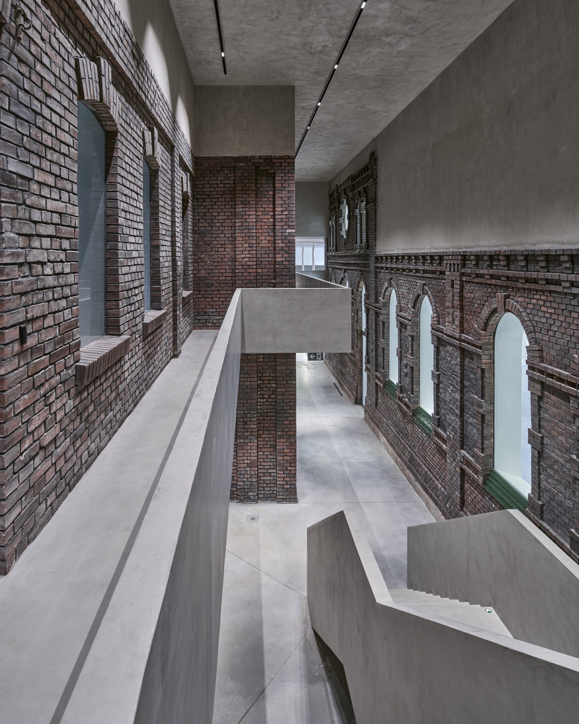 Interior of the a former slaughterhouse transformed by KWK Promes