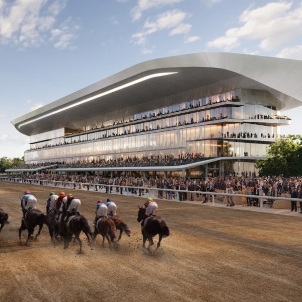 Populous unveils plan to revamp horse-racing track in New York