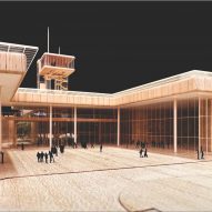 Renzo Piano cultural centre model