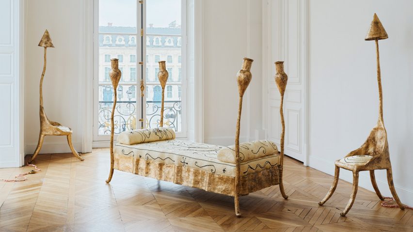 Schiaparelli and F Taylor Colantonio's bronze furniture