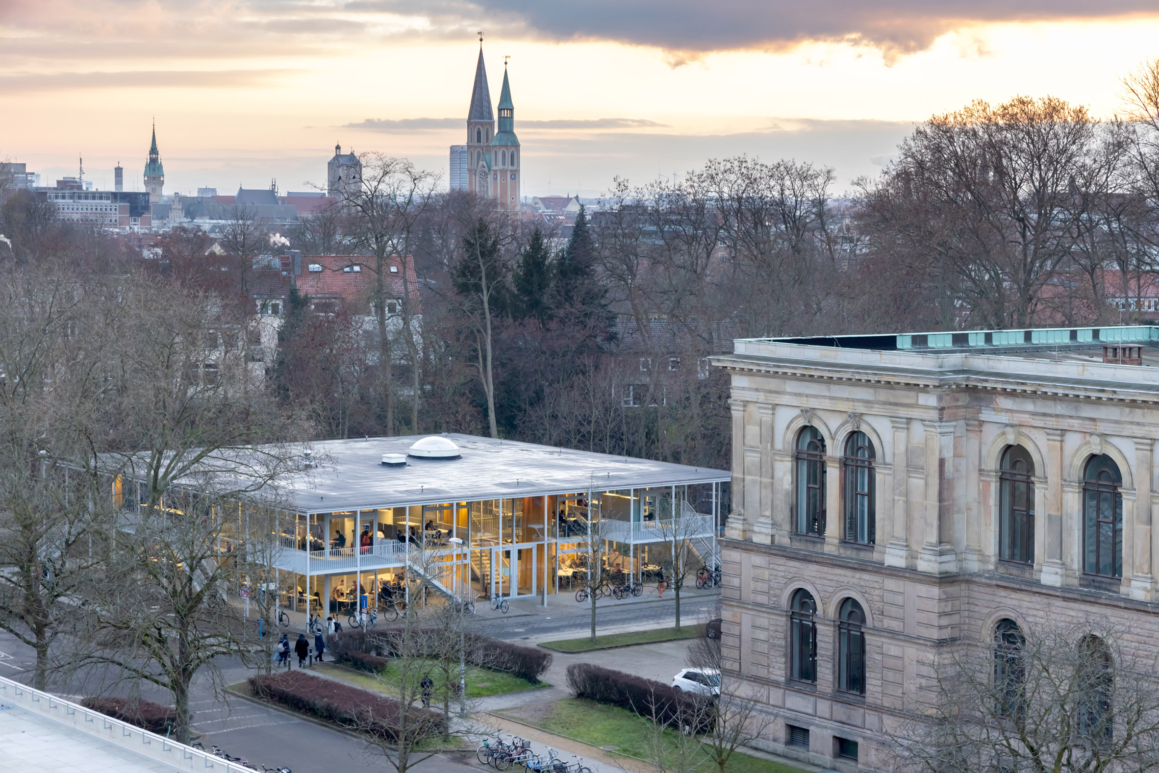 University building by Gustav Düsing and Max Hacke