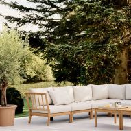 Tradition outdoor furniture by Povl B Eskildsen for Fritz Hansen