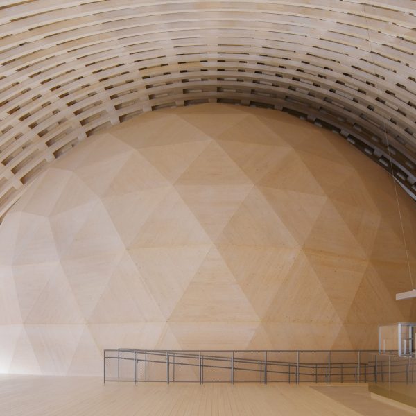 Elding Oscarson creates CLT dome inside Swedish museum extension