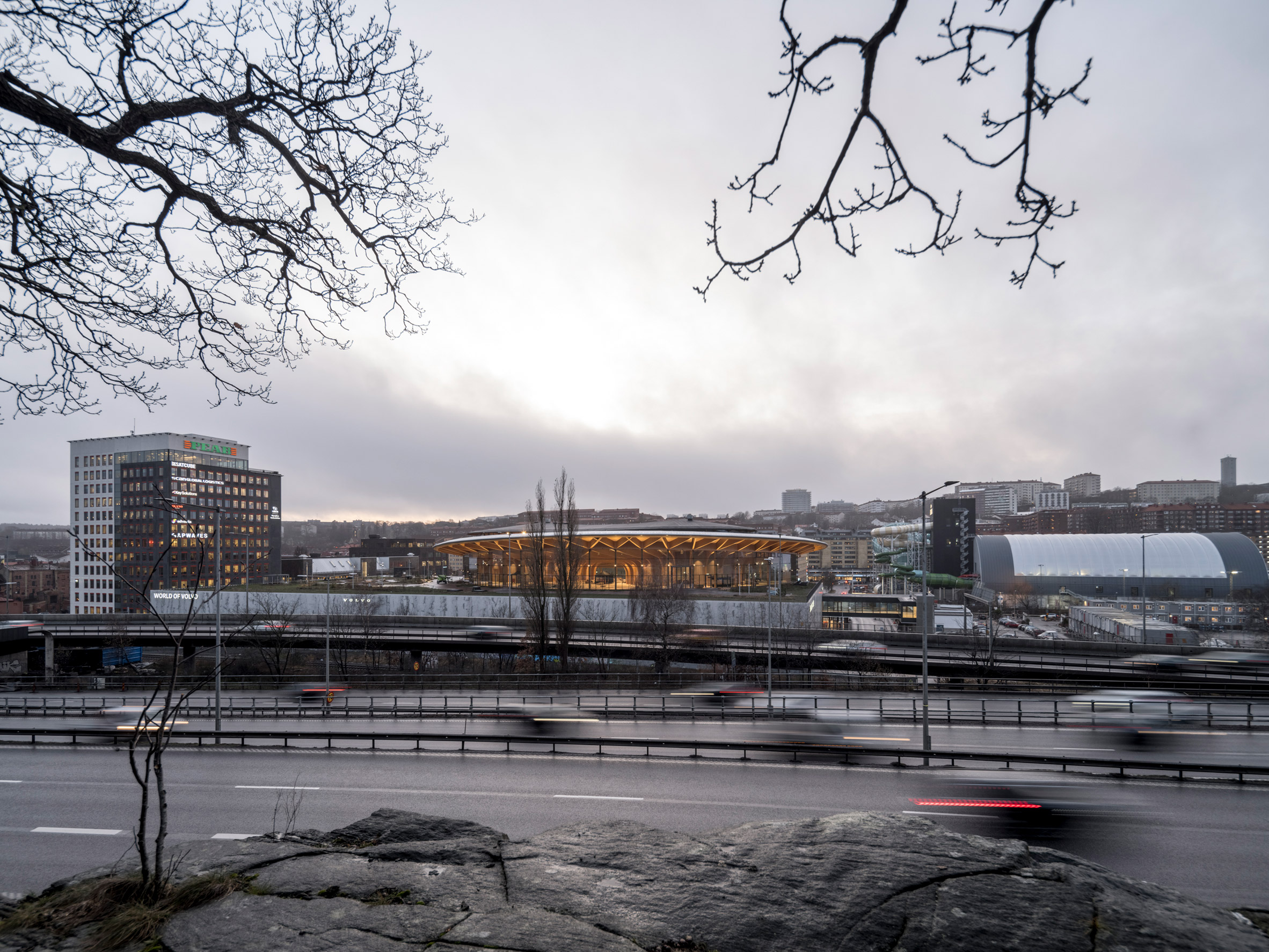 Mass timber experience centre in Gothenburg by Henning Larsen