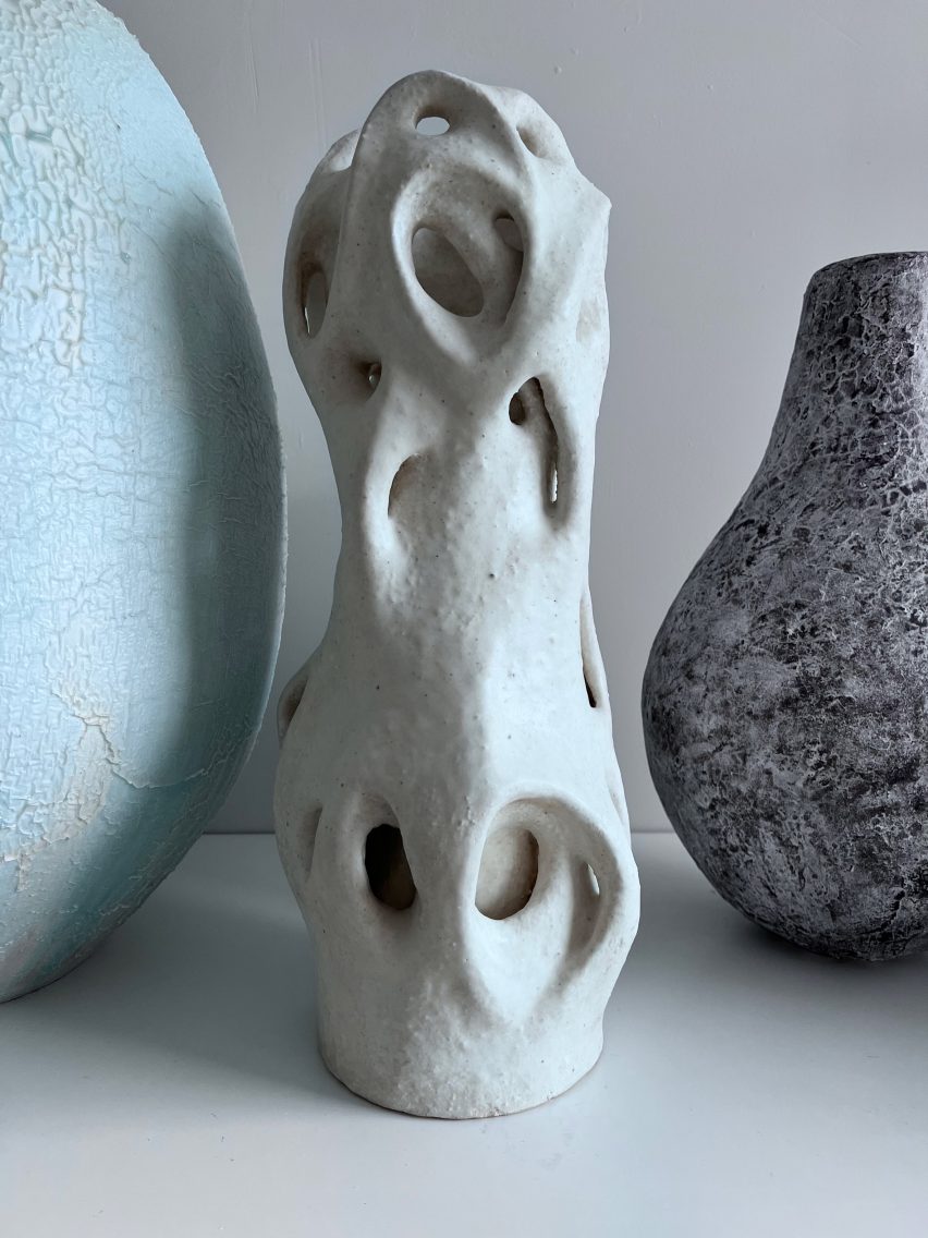 Photo of ceramic design objects by SSNYC Ceramics