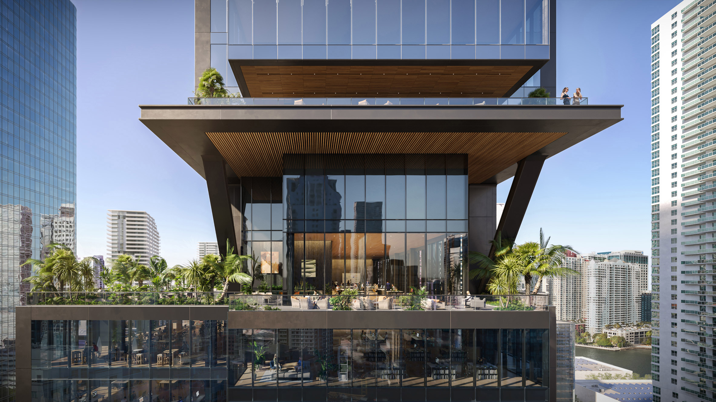 SOM designs office tower with "exposed structure" for downtown Miami - Vimarsana News