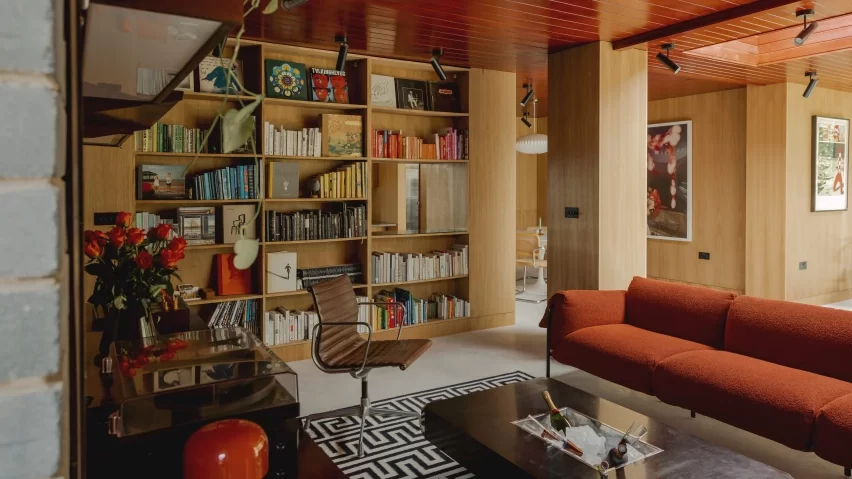 1970s-style interior