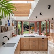Terracotta-tiled extensions by Emil Eve Architects named London's best home improvement project