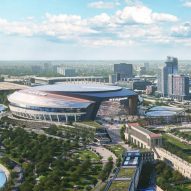 This week Manica Architecture unveiled glass-fronted stadium for Chicago Bears