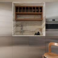 Steel kitchen by Modektura architecture and interior studio