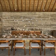 Eight dining rooms and kitchens where natural materials create tactile interiors