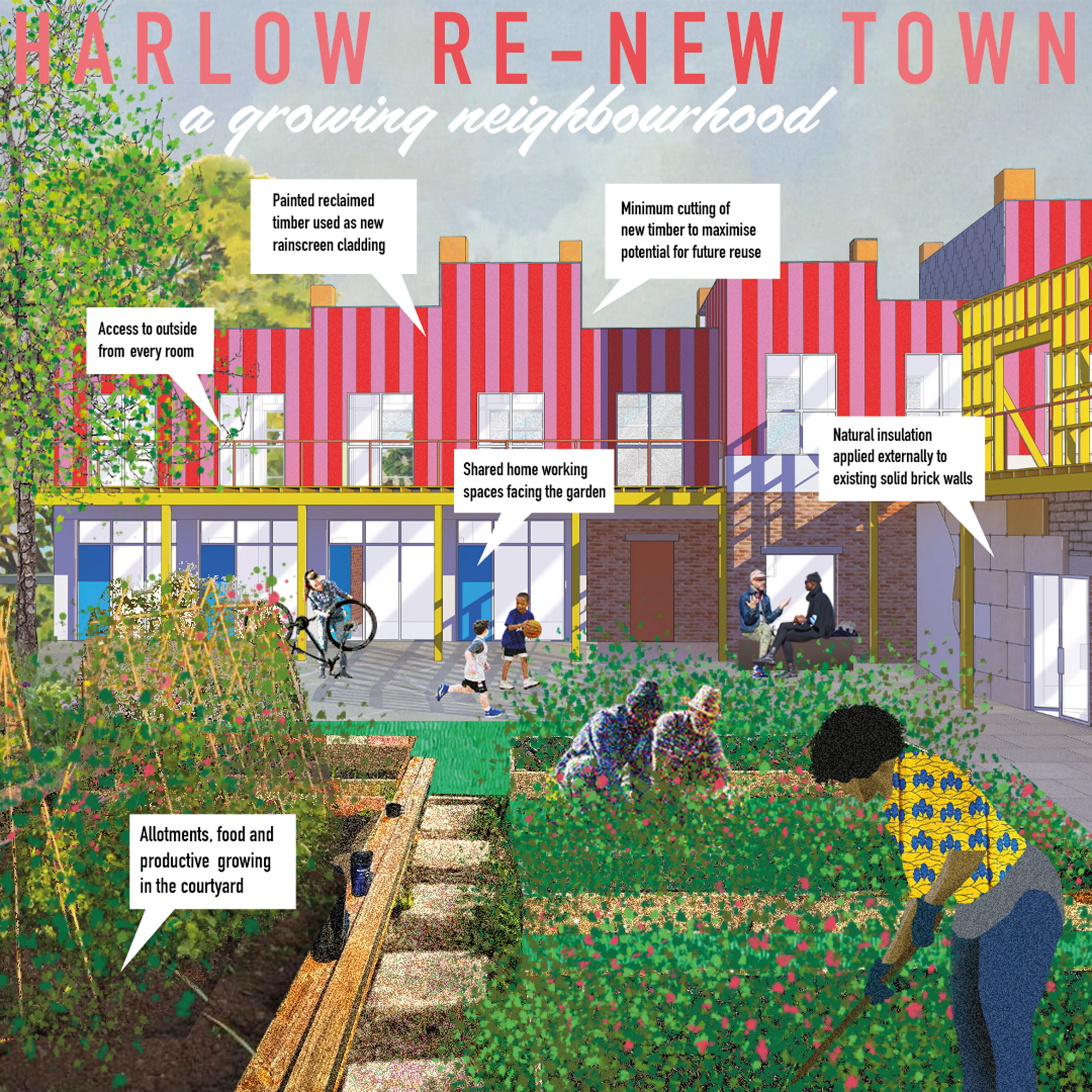 Harlow Re-New Town design proposal