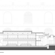 Section of Exeter College Library by Nex and Donald Insall Associates