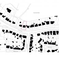 Location plan of Vestige by Smith Young Architects