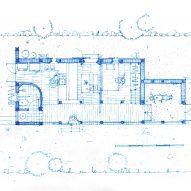 Plan of Di Linh House by k59 Atelier