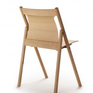 Faneeri folding chair by Jonas Forsman for Nikari