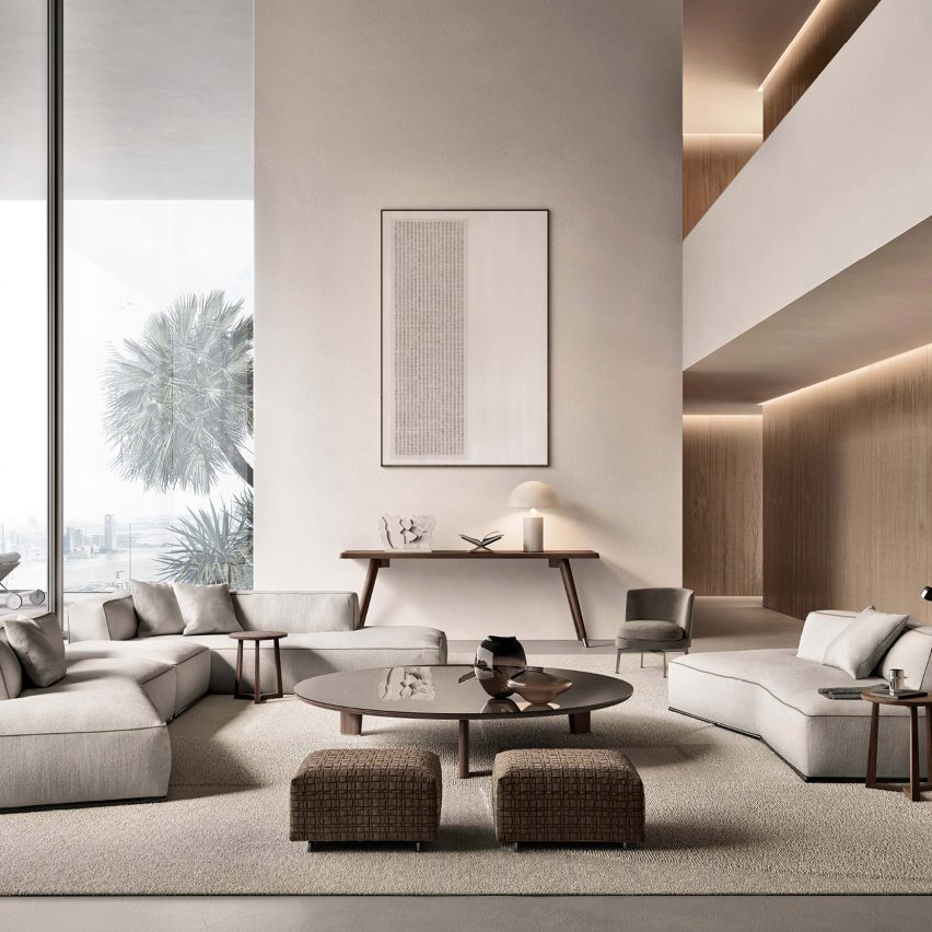 Flexform showcases furniture for homes that 